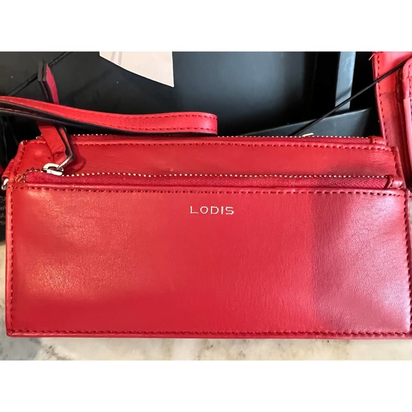 NWT LODIS Red Wristlet & Wallet Gift Set - Picture 4 of 8